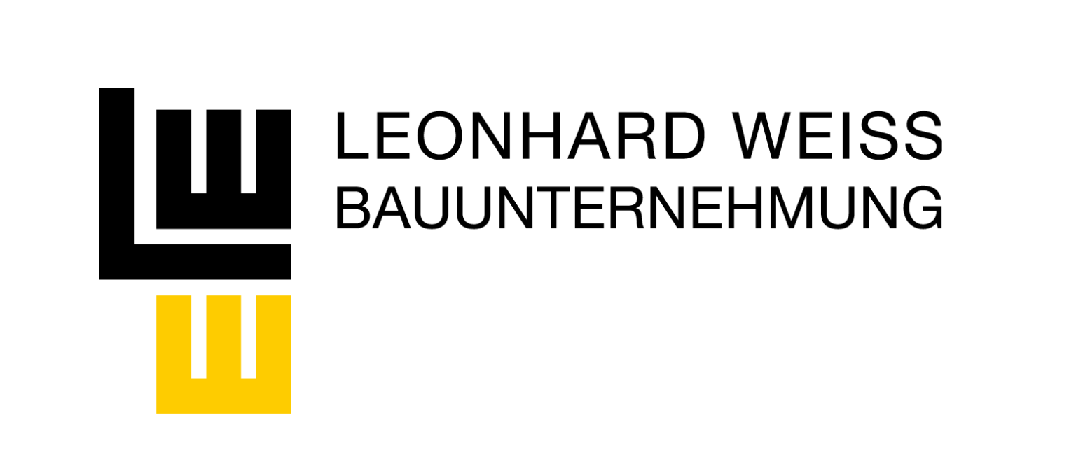LW Logo mit Schriftzug [Bau] rechts CMYK